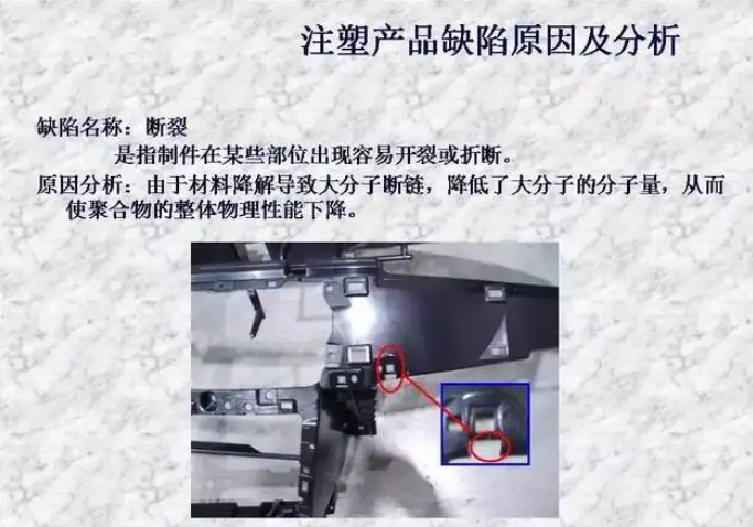 常見注塑產（chǎn）品缺陷
